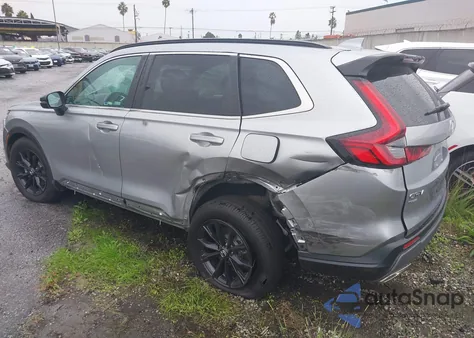 2024 Honda Cr-V Hybrid Sport z USA, uszkodzony, nr VIN 7FARS6H52RE063110